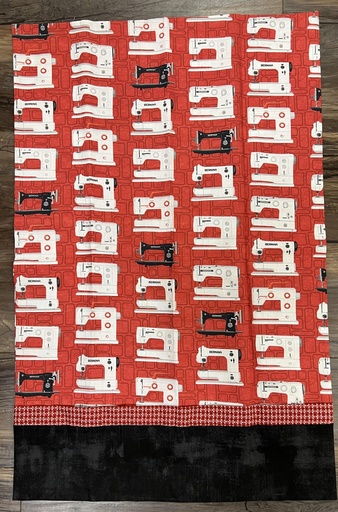 [202310000253] Bernina Red Pillowcase Kit, Includes pattern