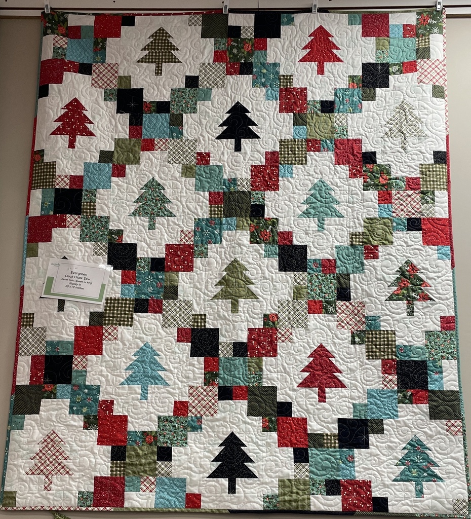 Evergreen Kit 60" x 72" Includes pattern Pine Needles Quilt Shop