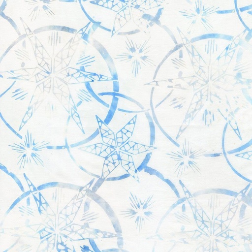 [B8786-ICE] Ice Tropical Flowers & Star Bursts