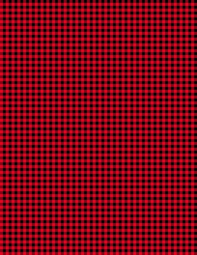 [39161-339] Mini Gingham Red/Black