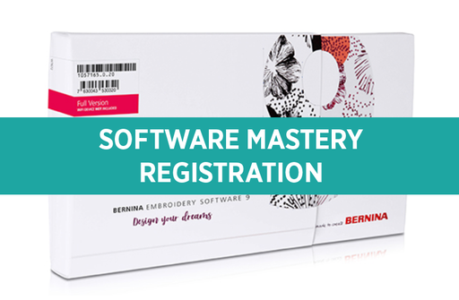 Bernina V9 Software Mastery Class Registration (Purchased your software elsewhere)