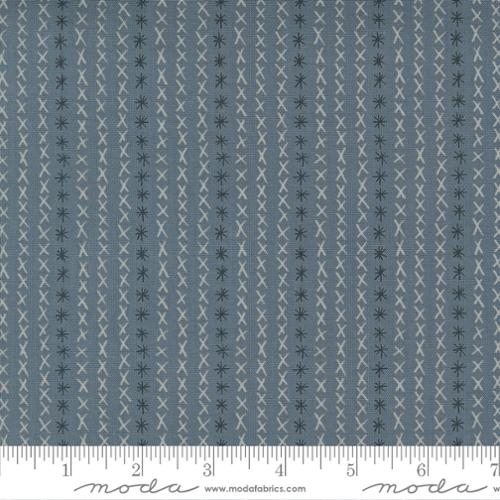 [48755-17] Graphite Cross Stitch Stripe