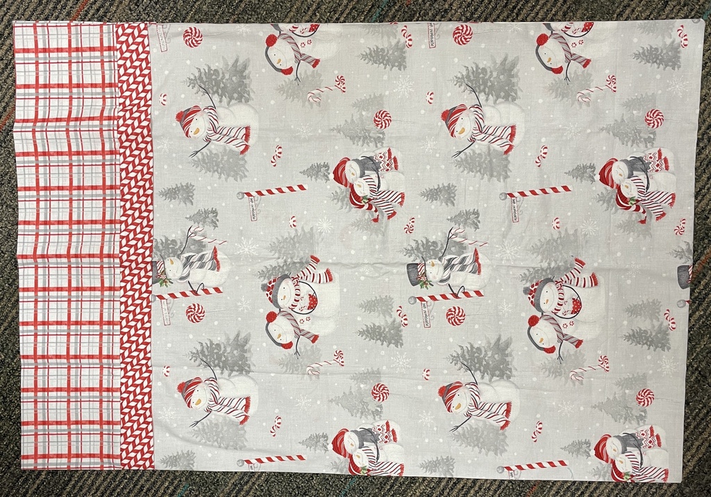 Peppermint Lane Pillowcase Kit, Includes pattern | Pine Needles Quilt Shop