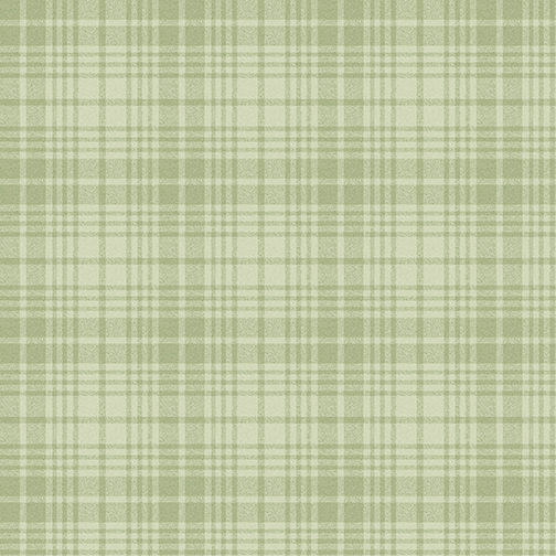 [9615-04] Wool Plaid Light Green