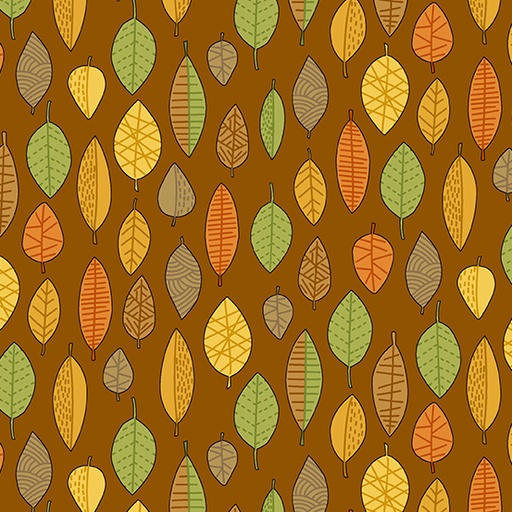 [A-662-N] Brown Leaves