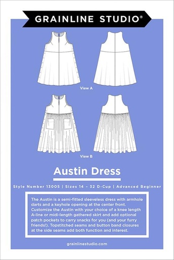 [GS13005018] Austin Dress Sizes 0-18