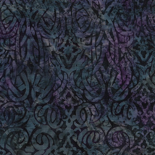 [112344475] Purple Eggplant Ornate Scroll