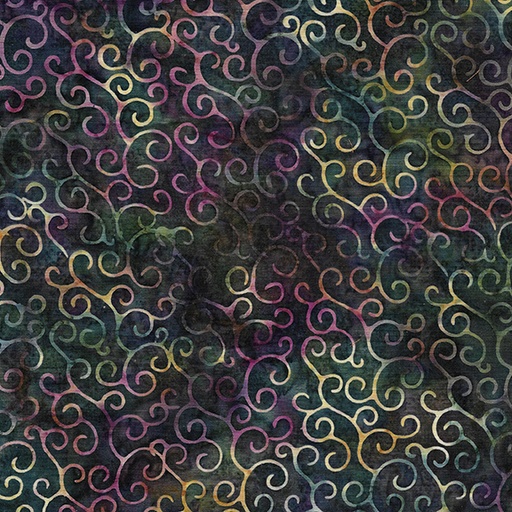 [112345880] Multi Purple Green Concord Swirl