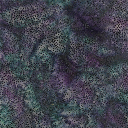 [112355828] Multi Blue Purple Paisley Dot