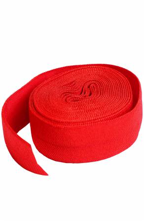 [SUP211-2-ATM] Fold-over Elastic 3/4in x 2yd Atom Red