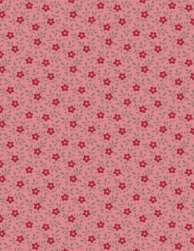 [98734-332] Floral and Vine Pink