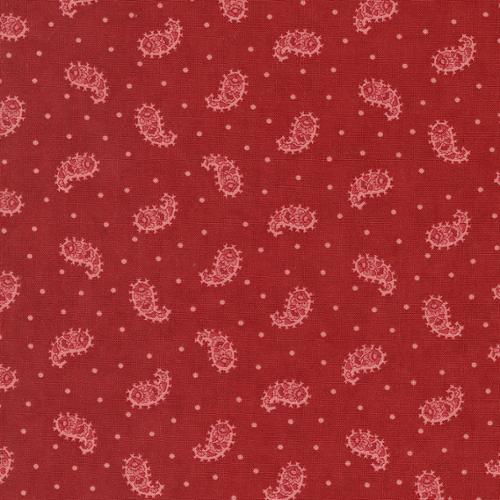 [14974-18] Cherry Paisley Dot