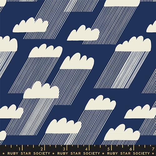 [RS5126-13] Rainclouds Navy