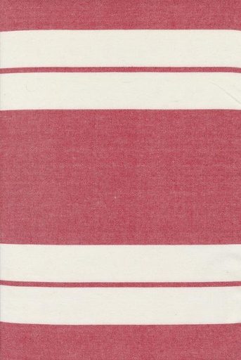 [992-333] 18" Panache Toweling Red White