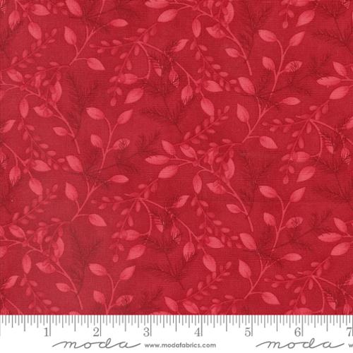 [56093-13] Cardinal Red Winter Greenery