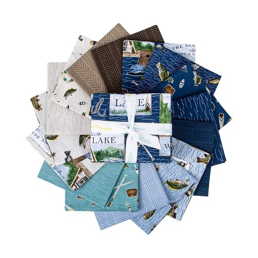 [FQ-14890-16] Wake at the Lake 16 Fat Quarters