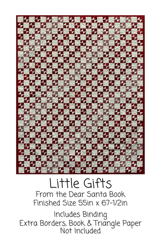 [202407000464] Little Gifts Kit, 55" x 67.5" Includes binding, From Dear Santa p38