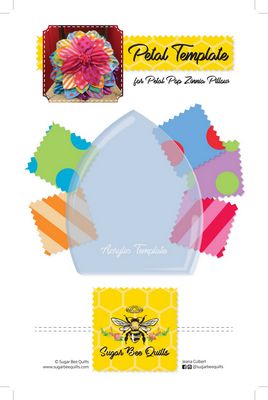 [SBQ02] Petal Template for Petal Pop Zinnia Pillow