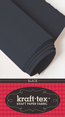 [CT20245] kraft-tex Paper Fabric Black