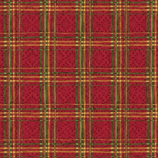 [17065-10] Plaid Red