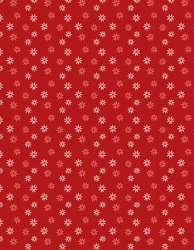 [40050-330] Daisies All Over Red