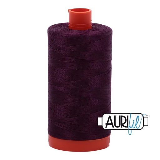 [1050-1240] Aurifil 1422yds Very Dark Eggplant