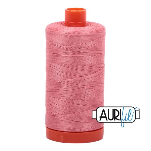 [1050-2435] Aurifil 1422yds Peachy Pink