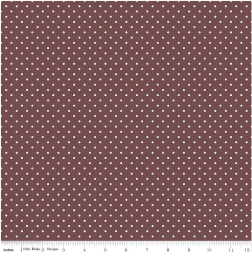 [C15237-MARSALA] Dots Marsala