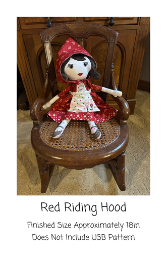 [202411000536] Red Riding Hood ME Doll Kit, does not include pattern