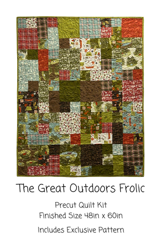 Frolic Great Outdoors Kit, 48x60, Pattern Included