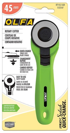 [1122547] RTY-2/C 45MM Rotary Cutter Lime Green