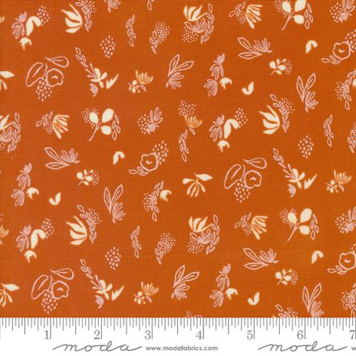 [45616-16] Rust Floral