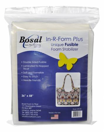 [493B-36] In-R-Form Plus Double Sided Fusible Foam Stabilizer 36in x 58in