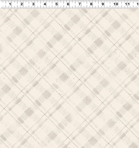 [Y3586-11] Light Khaki Diagonal Plaid