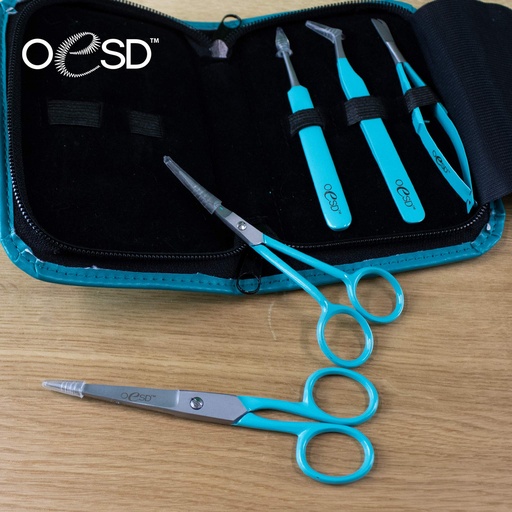 [OESD760KIT] 5pc Scissor Kit Teal