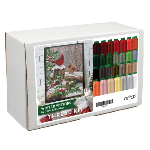 [IS80338KIT] Winter Visitors Tiling Scene