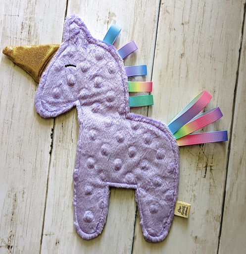 [R38614] Unicorn Crinkle Toy
