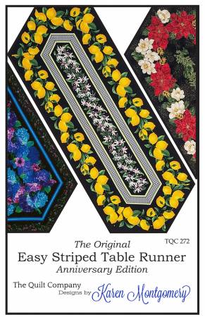 [TQC272] Easy Striped Table Runner
