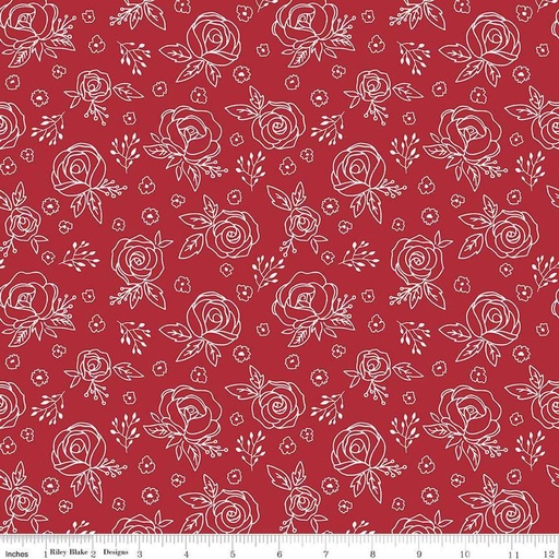 [C11683-RED] Roses Red