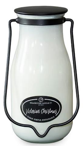 [14243] Large Milkbottle Victorian Christmas