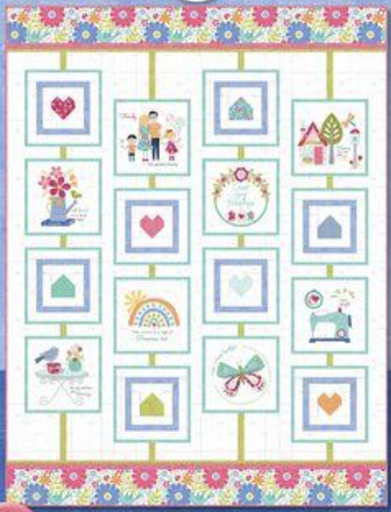 [R40554] Count Your Blessings Kit 64" x 84" Pattern Included