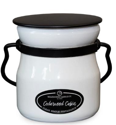 [47530] Cream Jar Cedarwood Cabin