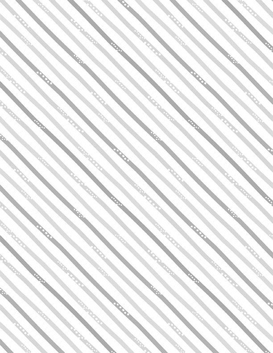 [24508-191] White Diagonal Stripes
