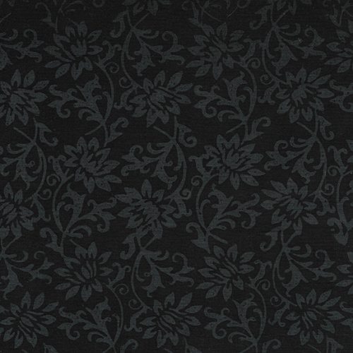 [122243795] Floral Black
