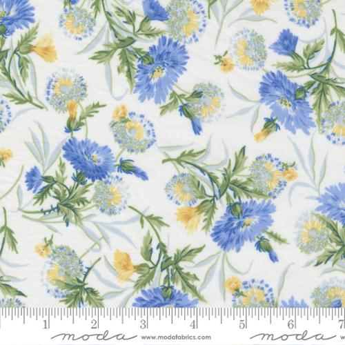 [33682-11] Flower Patch White
