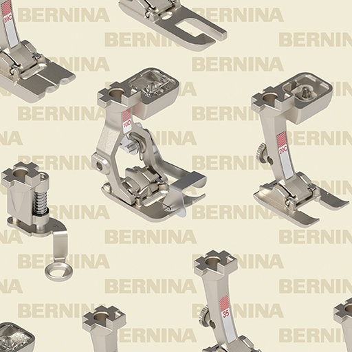 [16046-07] Bernina Sewing Feet Cream