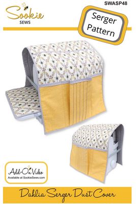 [SWASP48] Dahlia Serger Dust Cover Serger Pattern