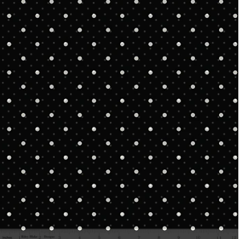 [C12528-BLACK] Polka Dot Black