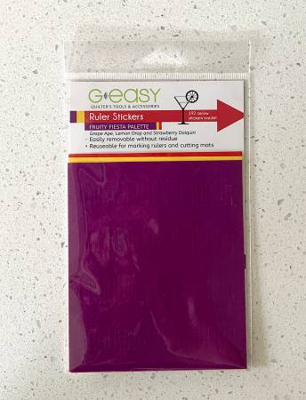 [GE1101] G-Easy Ruler Stickers - Fruity Fiesta Palette