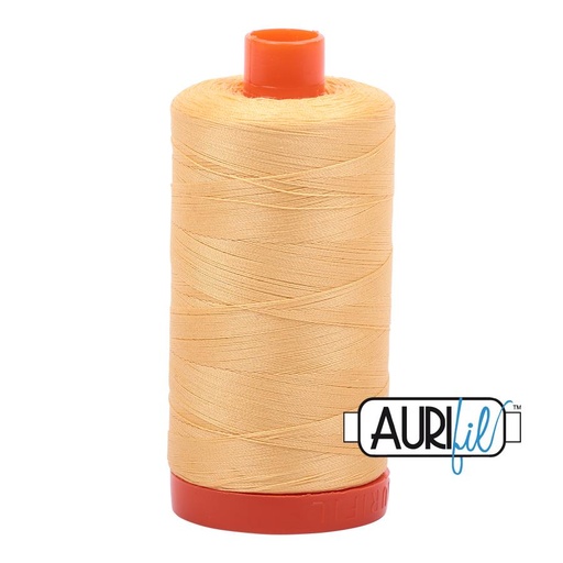 [1050-2130] Aurifil 1422yds Medium Butter